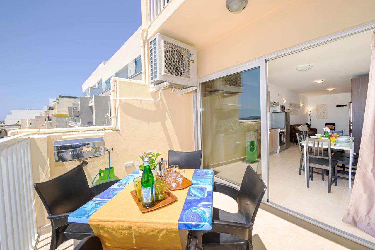 Summer Breeze Apartment With Panoramic Terrace - By Getawaysmalta المليحة المظهر الخارجي الصورة